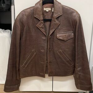 Brown Leather Jacket
